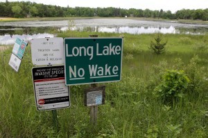 The boat launch at Long Lake, near Plainfield, no longer reaches the water. In Wisconsin's Central Sands, some lakes and streams have lowered or dried up in recent years as the number of high-capacity wells has mushroomed, largely for irrigation.